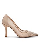 Steve Madden Текстилни обувки Chantelle с декоративни камъни Крем