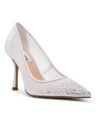 Steve Madden Текстилни обувки Chantelle с декоративни камъни Мръснобял
