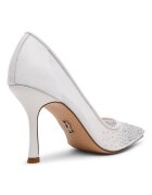 Steve Madden Текстилни обувки Chantelle с декоративни камъни Мръснобял