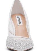 Steve Madden Текстилни обувки Chantelle с декоративни камъни Мръснобял