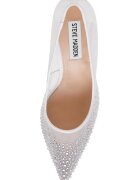 Steve Madden Текстилни обувки Chantelle с декоративни камъни Мръснобял