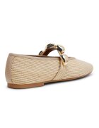 Steve Madden Текстилни пантофки Златист/Бежов