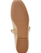 Steve Madden Текстилни пантофки Златист/Бежов