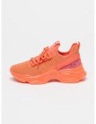 Steve Madden Текстилни спортни обувки с декоративни камъни - Корал/Аметист