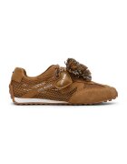 Steve Madden Текстилни спортни обувки с велур - Карамел