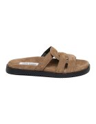 Steve Madden Велурени чехли - Земен