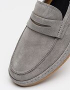 Steve Madden Велурени мокасини Answer Сив