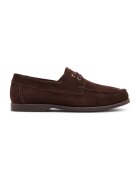 Steve Madden Велурени мокасини - Коняк кафяв
