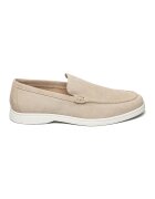 Steve Madden Велурени мокасини - Крем