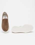 Steve Madden Велурени мокасини Leyton Тъмнокафяв