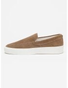 Steve Madden Велурени мокасини Leyton - Тъмнокафяв