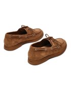 Steve Madden Велурени мокасини Ports Светлокафяв