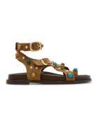 Steve Madden Велурени сандали с мъниста
