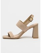Steve Madden Велурени сандали Wendie с квадратен връх