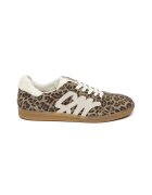 Steve Madden Велурени спортни обувки Jelora с лого - Тъмнокафяв/Слонова кост