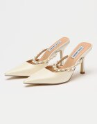 Steve Madden Заострени обувки Brecki със синтетика Мръснобял