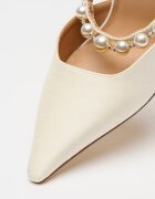 Steve Madden Заострени обувки Brecki със синтетика Мръснобял