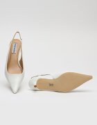 Steve Madden Заострени обувки Kari от еко кожа Бял