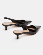 Steve Madden Заострени обувки Kari с отворена пета Черен