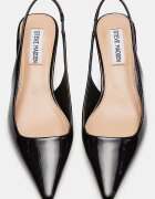 Steve Madden Заострени обувки Kari с отворена пета Черен