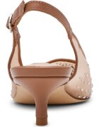 Steve Madden Заострени обувки Katty с отворена пета Кафяв/Сребрист