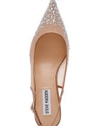 Steve Madden Заострени обувки Katty с отворена пета Кафяв/Сребрист