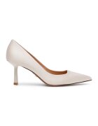 Steve Madden Заострени обувки Vivion - Слонова кост