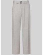 Strellson Pantaloni clasici cu curea în taie - Сив