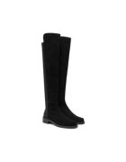 Stuart Weitzman Дамски ботуши 5050 Bold Boot - естествена кожа - черни