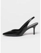 Stuart Weitzman Кожени обувки Eva 75 с отворена пета