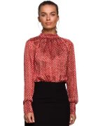 Style Дамска блуза Полиестер - Червена