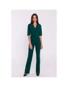 Stylove Елегантен дамски гащеризон с пеплум