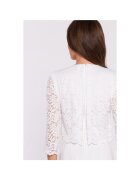 Stylove Гащеризон с широки панталони и дантелена горна част