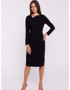 Stylove Рокля тип молив с асиметрично деколте