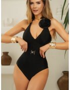 Sugar Couture Цял бански Halter ClassicBrazilian Body Essentials" - "