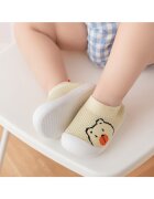 Superbaby Супербейби Ботуши Модел Теди Текстил Момчета Момичета Жълти