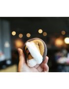 Superbaby Светлокафяви ботуши с подплата Кафяв