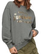 Superdry  Co Bluza sport cu logo cu maneci cazute - Сив