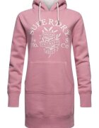 Superdry  Co Дамска рокля - Superdry - Памук - Розова - Розово