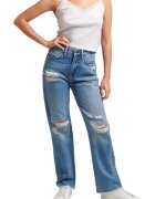 Superdry  Co Дамски дънки - SUPERDRY - памук - сини -