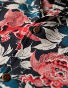 Superdry & Co Флорална риза с остра яка Многоцветен