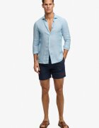 Superdry & Co Плувни шорти с леастична талия Тъмносин