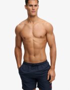 Superdry & Co Плувни шорти с леастична талия Тъмносин