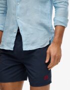 Superdry & Co Плувни шорти с леастична талия Тъмносин