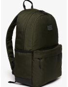 Superdry  Co Раница Classic Patch Montana с джоб - Черен/Тъмнозелен
