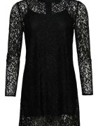 Superdry  Co Рокля - Superdry - полиамид/вискоза - черно