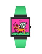 Swatch Часовник Originals SO34Z102 - автоматичен механизъм - керамична рамка