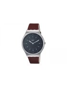 Swatch ﻿Часовник Skinbrushed - SYXS102
