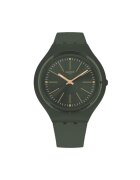 Swatch Часовник за жени - Skin SVUG100 - кварцов - керамична рамка