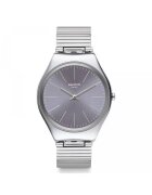 Swatch Дамски часовник - Skin SYXS123GG - кварцов механизъм - иноксова рамка
